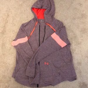 Under Armour hooded zip sweat jacket